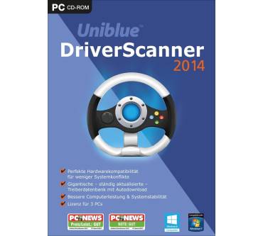 Produktbild Uniblue Driver Scanner 2014