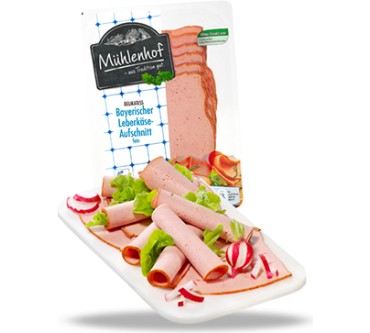 Produktbild Penny / Mühlenhof Bayerischer Leberkäse-Aufschnitt