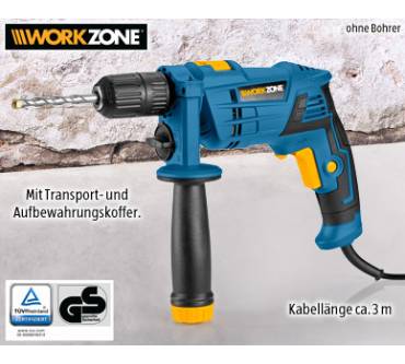 Produktbild Aldi Süd / Workzone Schlagbohrmaschine (500 Watt)