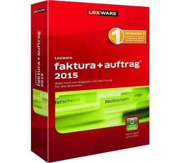 Produktbild Lexware faktura+auftrag 2015