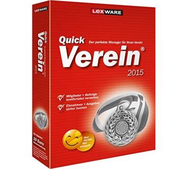 Produktbild Lexware QuickVerein 2015