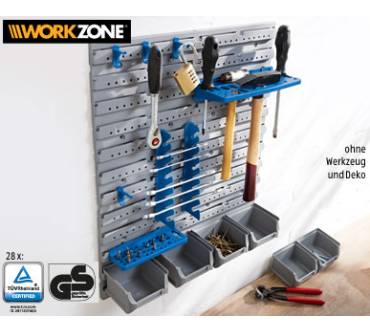 Produktbild Aldi Süd / Workzone Ordnungs- und Aufbewahrungs-Set (43-teilig)