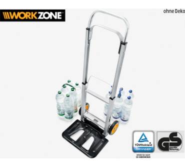 Produktbild Aldi Süd / Workzone Aluminium-Transportkarre
