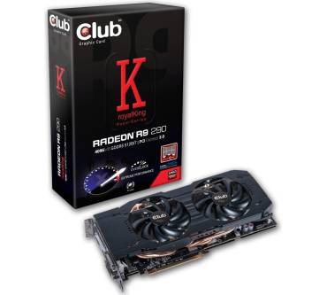 Produktbild Club 3D Radeon R9 290 royalKing 4,0 GByte