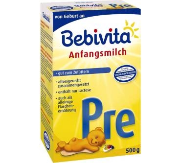 Produktbild Bebivita Anfangsmilch Pre