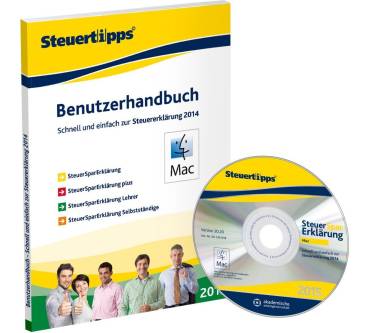 Produktbild Akademische Arbeitsgemeinschaft Steuer-Spar-Erklärung 2015 für Mac