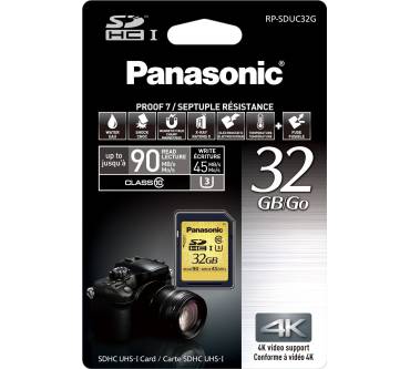 Produktbild Panasonic SD Gold Series Class 10 UHS-I U3