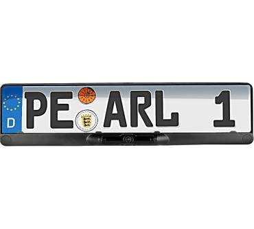 Produktbild Lescars Rückfahr-Kamera im Nummernschild-Halter für iOS und Android