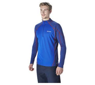 Produktbild Berghaus Vapour Long-Sleeve Zip-Neck T-Shirt