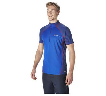 Produktbild Berghaus Vapour Short-Sleeve Zip-Neck T-Shirt