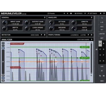 Produktbild MeldaProduction MDrumLeveler