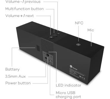 Produktbild TaoTronics TT-SK02