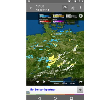 Produktbild MeteoGroup AlertsPro - Unwetterzentrale (für Android)