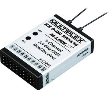 Produktbild Multiplex Empfänger RX-9-DR SRXL16 M-Link