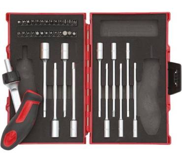 Produktbild Carolus Werkzeugsatz mit T-Griff + Knarre 1/4