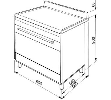 Produktbild Smeg SCD90CMX5