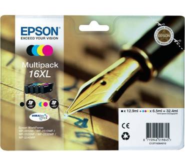 Produktbild Epson Originalpatronen 16XL black/cyan/magenta/yellow
