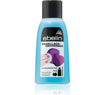 Produktbild dm / ebelin Nagellackentferner fruchtig-frischer Duft