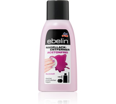 Produktbild dm / ebelin Nagellackentferner acetonfrei mit Mandelduft