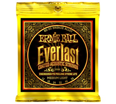 Produktbild Ernie Ball Everleast Coated 80/20 Bronze Acoustic Medium Light
