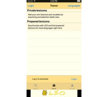 Produktbild dict.leo.org LEO Wörterbuch