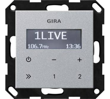 Produktbild Gira Unterputz-Radio RDS ohne Lautsprecher