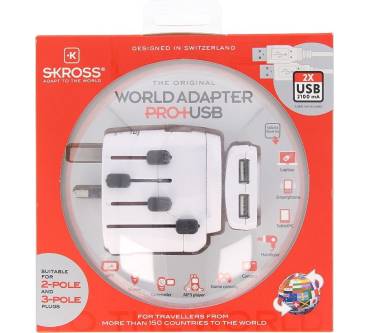 Produktbild Skross World Adapter PRO+ USB
