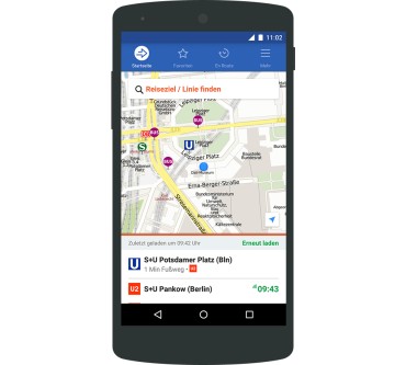 Produktbild Moovit Bus, Bahn & ÖPNV Info (für Android)