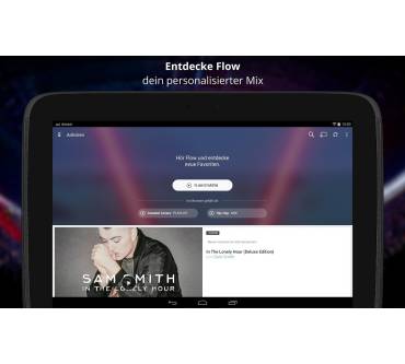 Produktbild Deezer Musik-Streaming-App