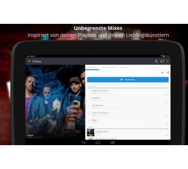 Produktbild Deezer Musik-Streaming-App
