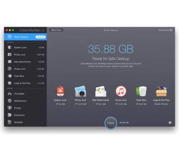 Produktbild MacPaw CleanMyMac 3.0.2