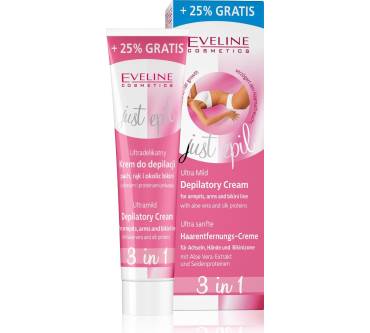 Produktbild Eveline Cosmetics Just Epil Ultra sanfte Haarentfernungscreme 3 in 1