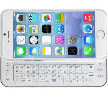 Produktbild Foxnovo Ultra-thin Slide-out Wireless Bluetooth Keyboard für iPhone 6