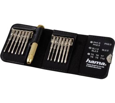 Produktbild Hama Mini Schraubendreher-Set (13-tlg.)