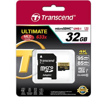 Produktbild Transcend Ultimate 633x microSD UHS-I U3