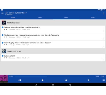 Produktbild DoggCatcher Podcast Player