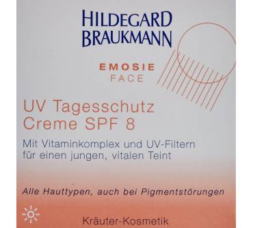 Produktbild Hildegard Braukmann Emosie Face UV Tagesschutz Creme SPF 8