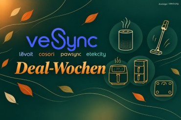 Anzeige: Die VeSync Deal-Wochen VeSync Deal-Wochen Hero Image