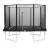 Produktbild Salta Rechteckiges Trampolin mit Sicherheitsnetz 153 x 214 cm