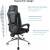 Produktbild mfavour Ergonomischer Schreibtischstuhl mit hoher Rückenlehne