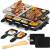 3-in-1 Raclette Grill 8 Personen