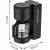Produktbild WMF Stelio Kaffeemaschine Glas Deep Black