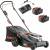 Produktbild Al-Ko Comfort 43.6 Li Comfort-Set (inkl. 2x 18/36 V 5 Ah/2,5 Ah Akkus und Doppelladegerät)