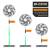 Produktbild Brandson DC Standventilator ECO Design (308352)