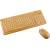 Produktbild Brando USB Bambus Tastatur und Maus