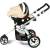 Produktbild Realm Industrial 3 in 1 Alu Kombi-Kinderwagen