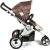 Produktbild Realm Industrial 3 in 1 Alu Kombi-Kinderwagen