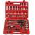 Produktbild Red Tools Werkzeugkoffer Bicolor Spline-Set (108-tlg.)