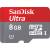 Produktbild SanDisk Ultra microSDHC UHS-I 8GB (SDSDQUA-008G)