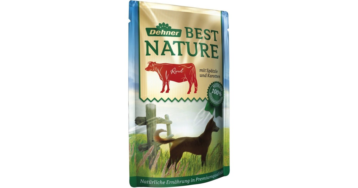 Dehner Best Nature (Rind mit Sptzle und Karotten) im Test: 2,1 gut